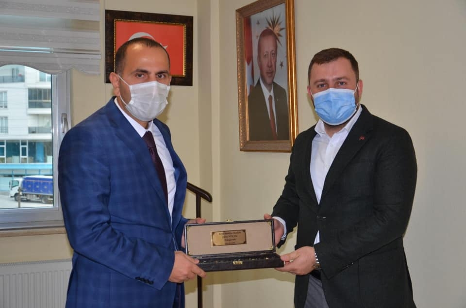 Güray Yüksel’den Ayvacık Kaymakamı’na ziyaret