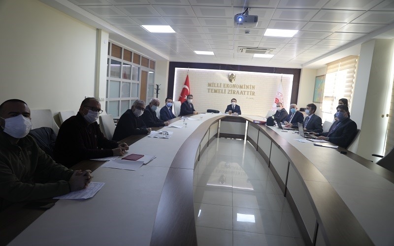 Toprak Koruma Kurulu Vali Aktaş başkanlığında toplandı