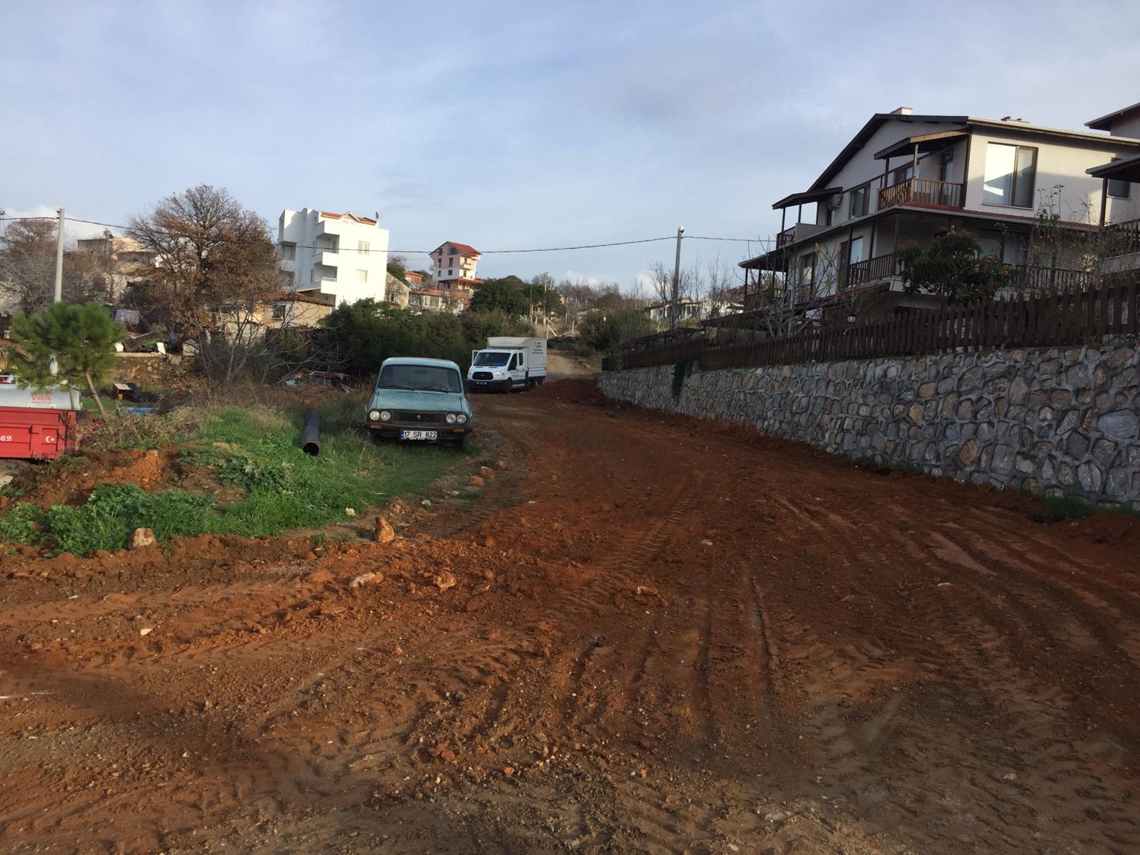 Geyikli’ye 116 metrelik kanalizasyon hattı