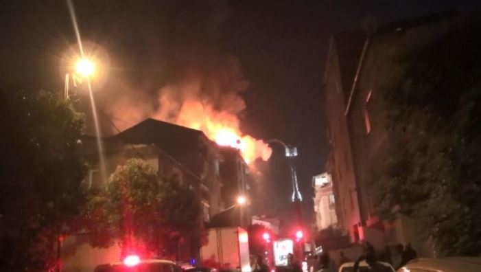 Yangın dumanından etkilenen kadın hayatını kaybetti