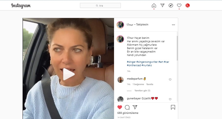 Nur Aka'dan keyifli anlar (videolu haber)