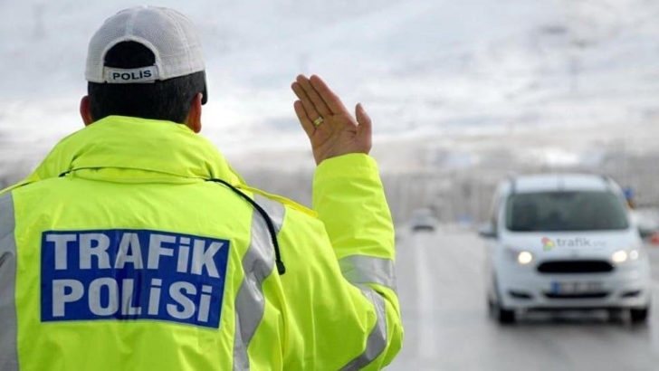 “Dur” ihtarına uymayan araca işlem yapıldı