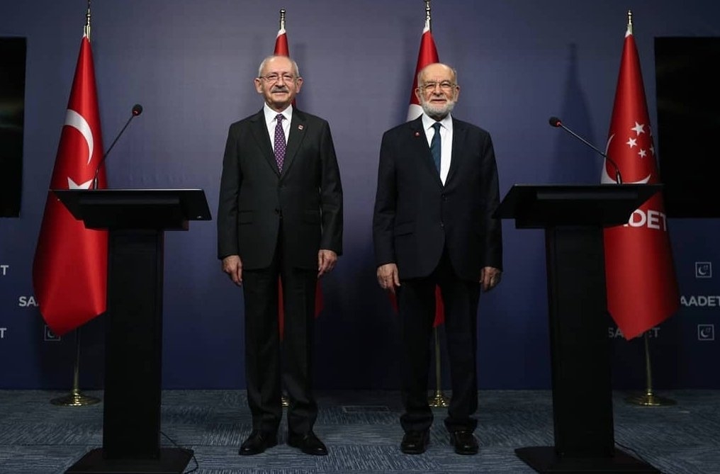 CHP Heyetinden Saadet Partisi’ne ziyaret