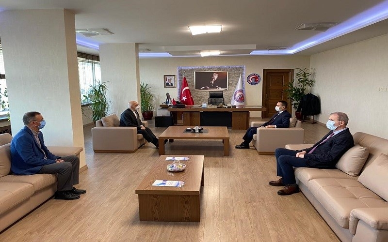 Vali Aktaş’tan Rektör Murat’a ziyaret