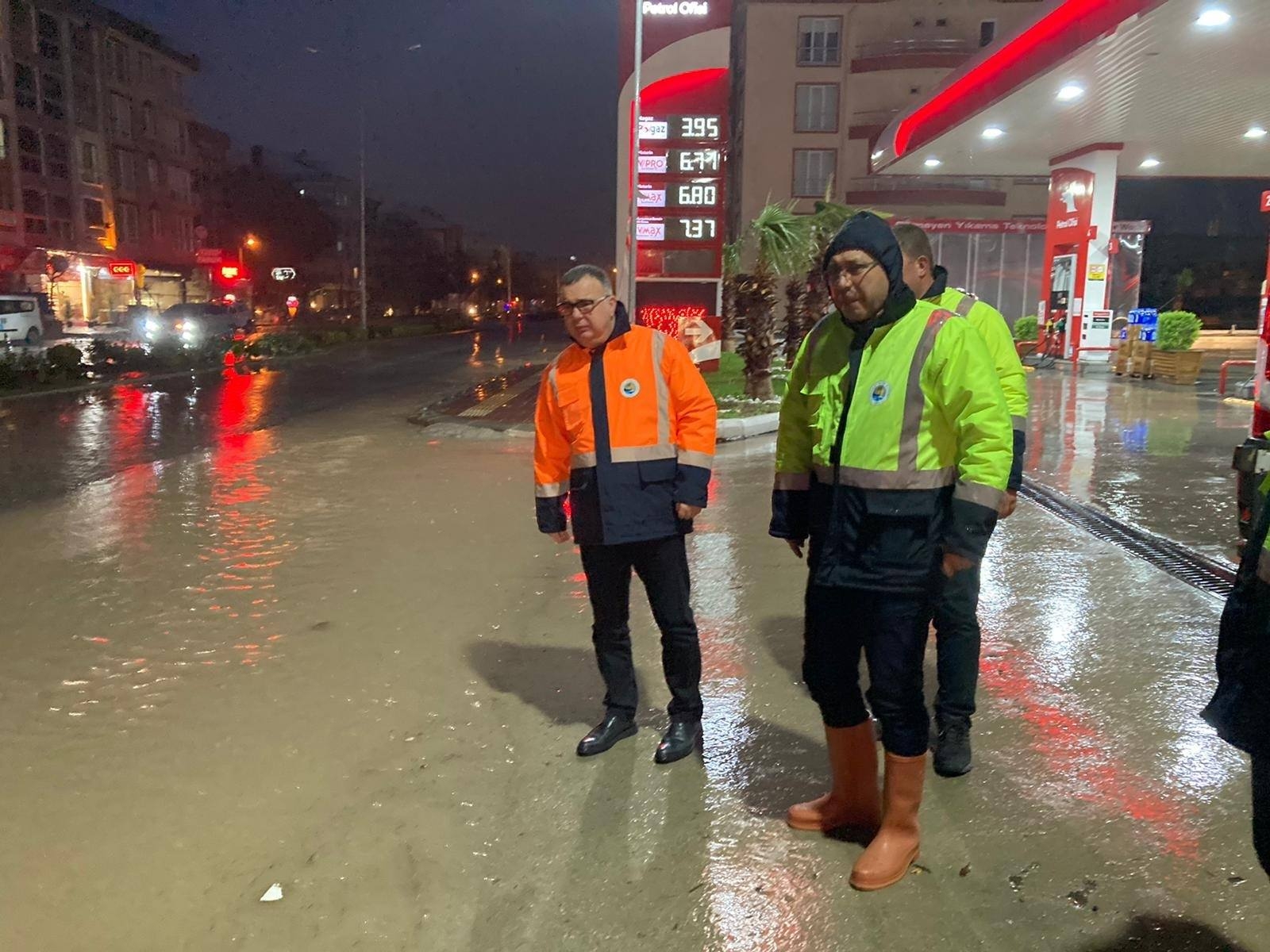 Çalışmaları yerinde inceledi