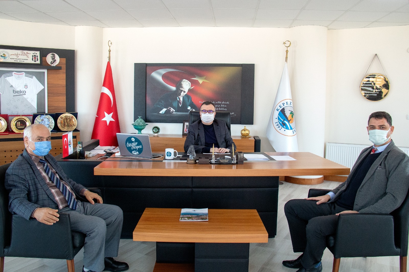 Yavuz’dan Başkan Arslan’a ziyaret
