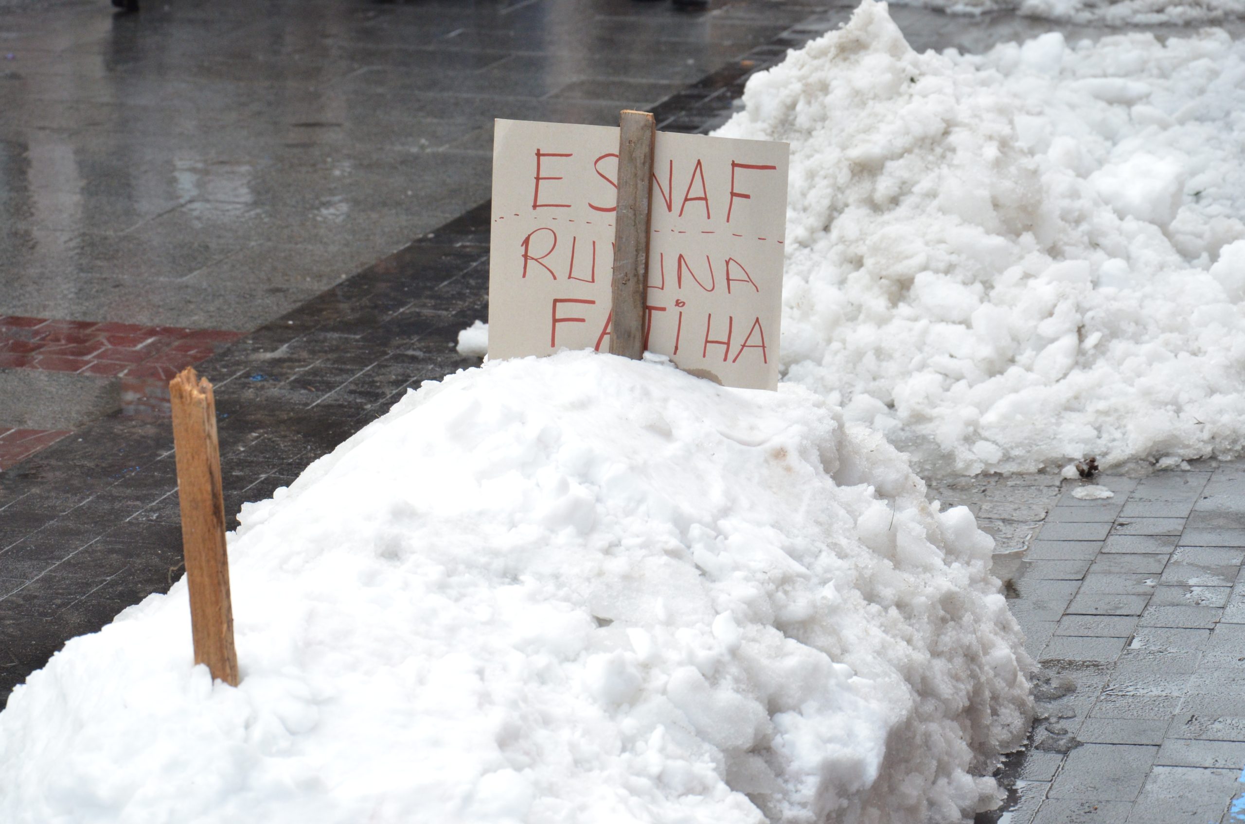 ‘Esnafın ruhuna el Fatiha’
