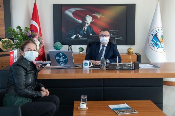 Ünüvar’dan Başkan Arslan’a ziyaret