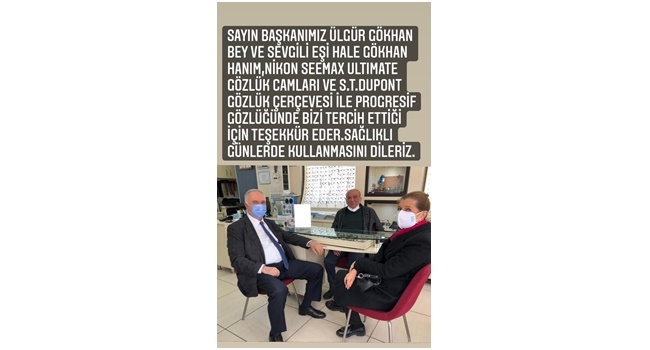 “Bizi tercih ettiğiniz için teşekkürler”