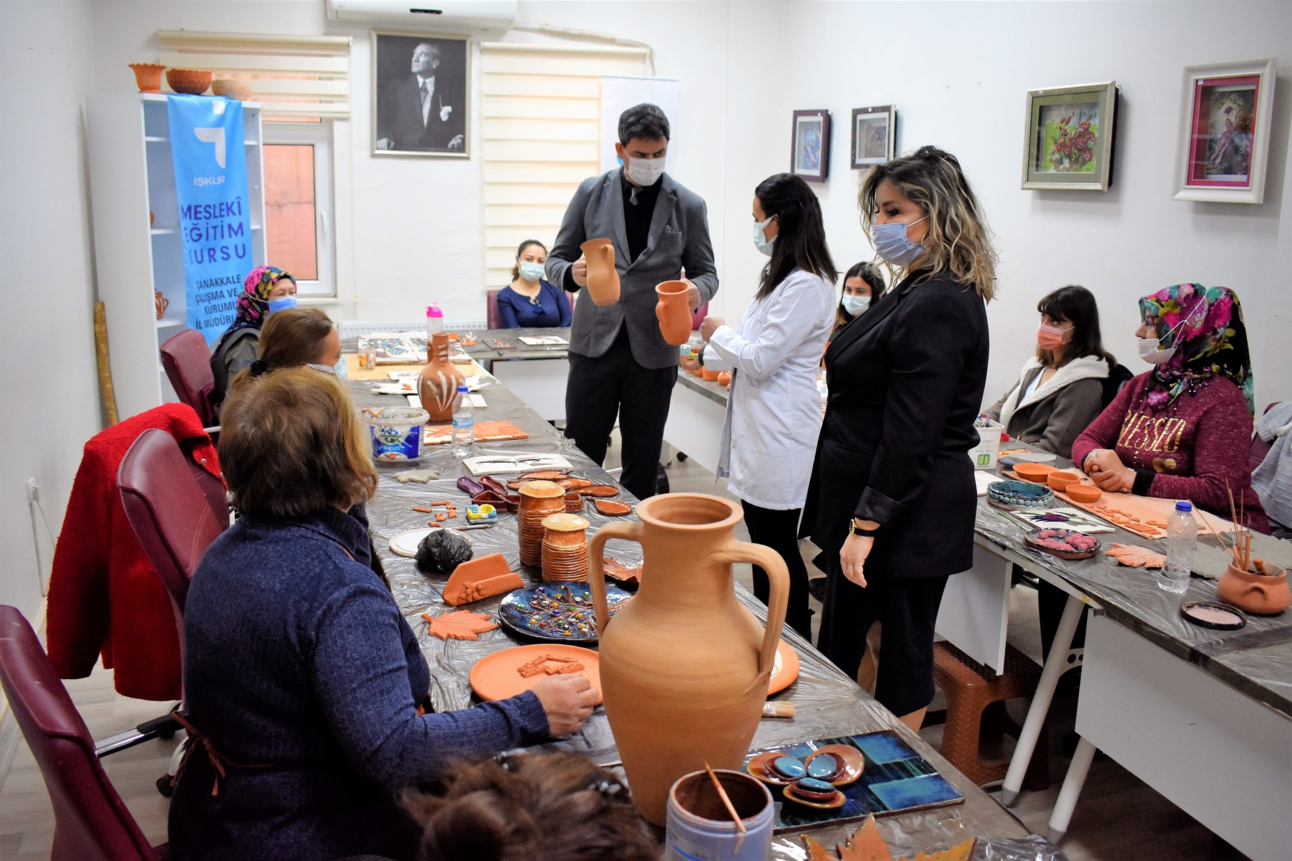 Kursu başarı ile tamamladılar