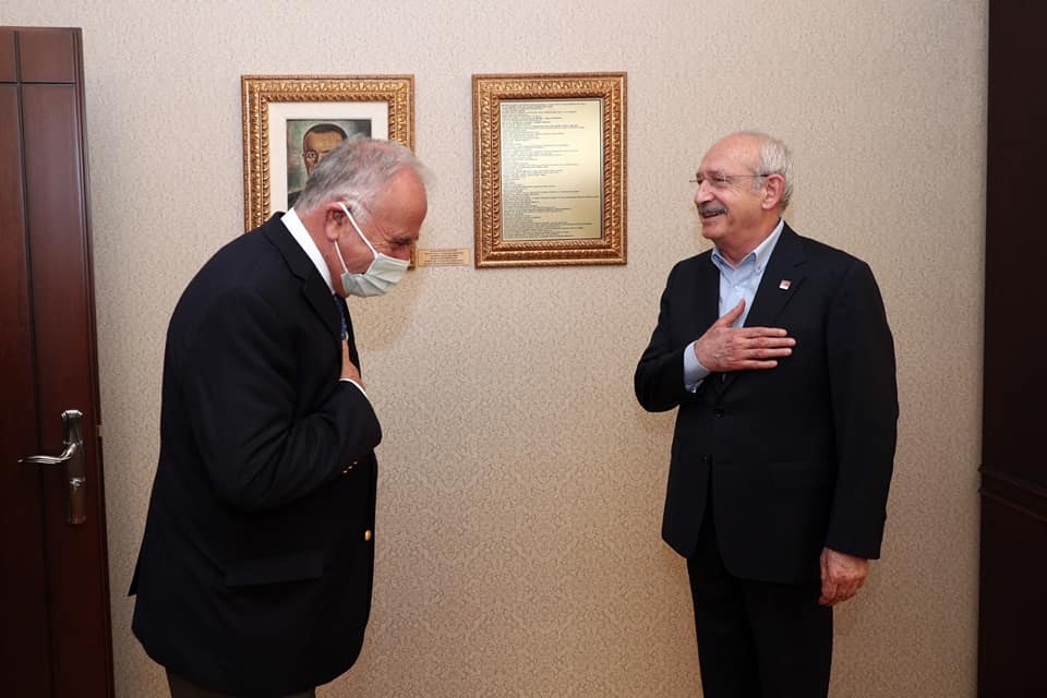 Kemal Kılıçdaroğlu’nu ziyaret etti