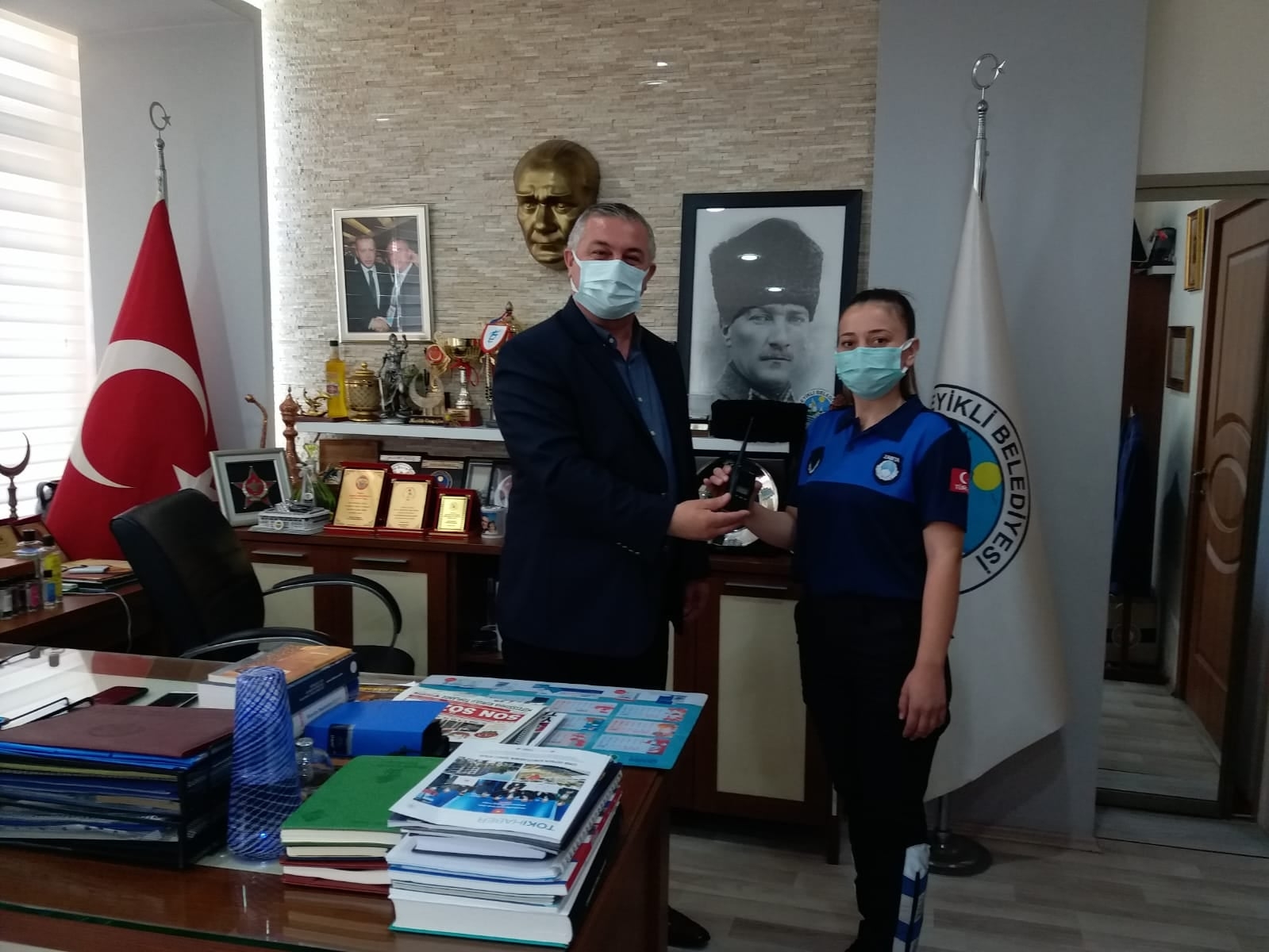 Yeni görevinde başarılar diledi