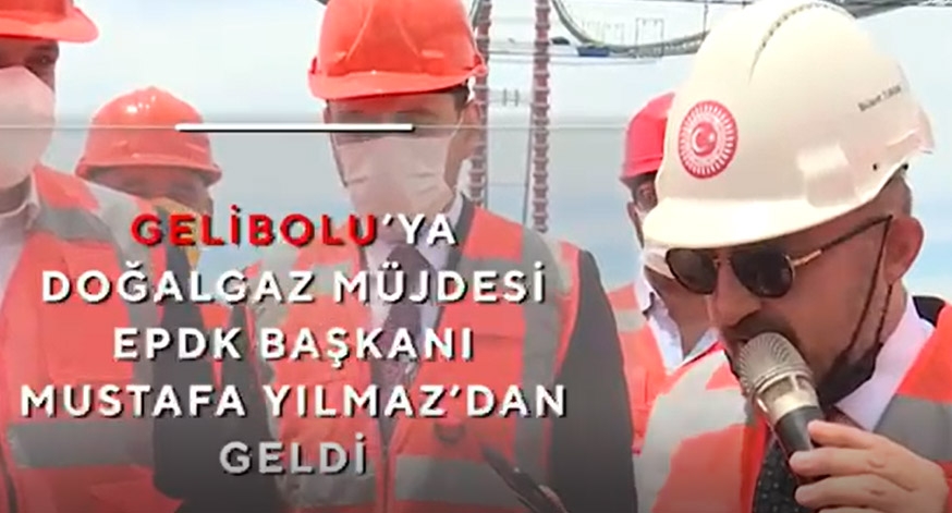 Gelibolu doğalgaz müjdesi (videolu haber)