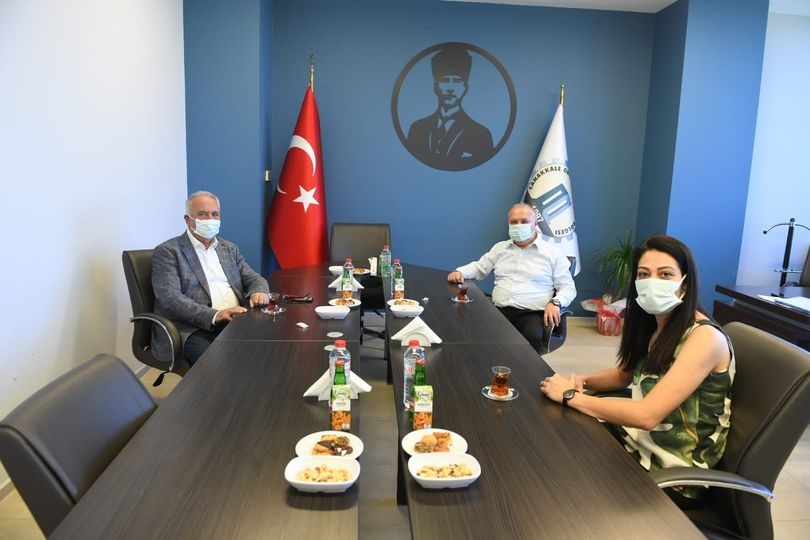 Başkan’dan OSB’ye ziyaret