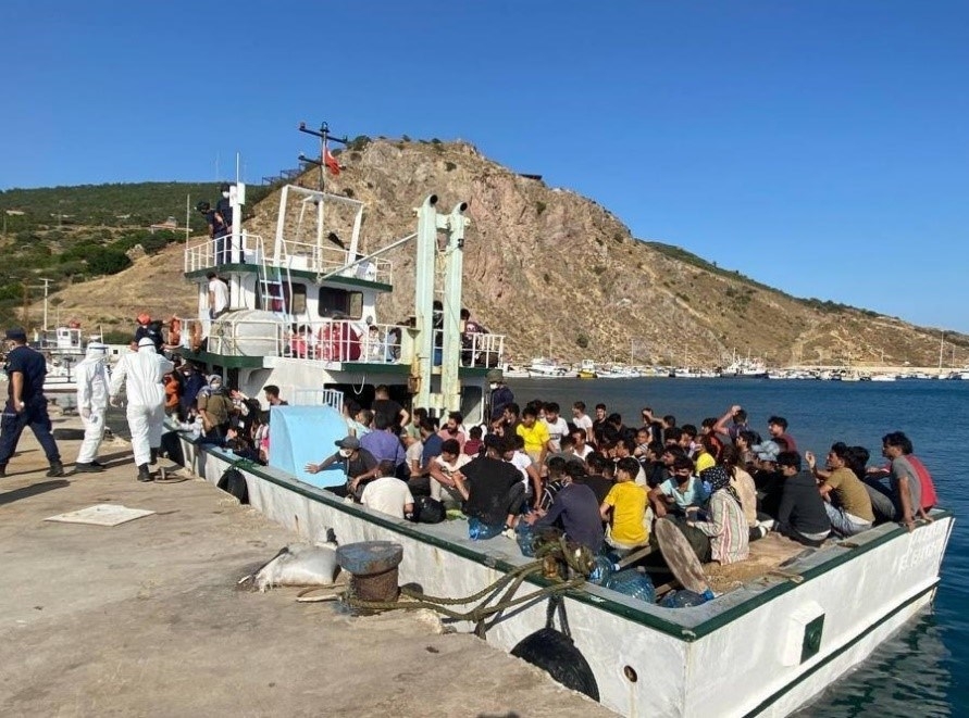 231 kaçak göçmen yakalandı