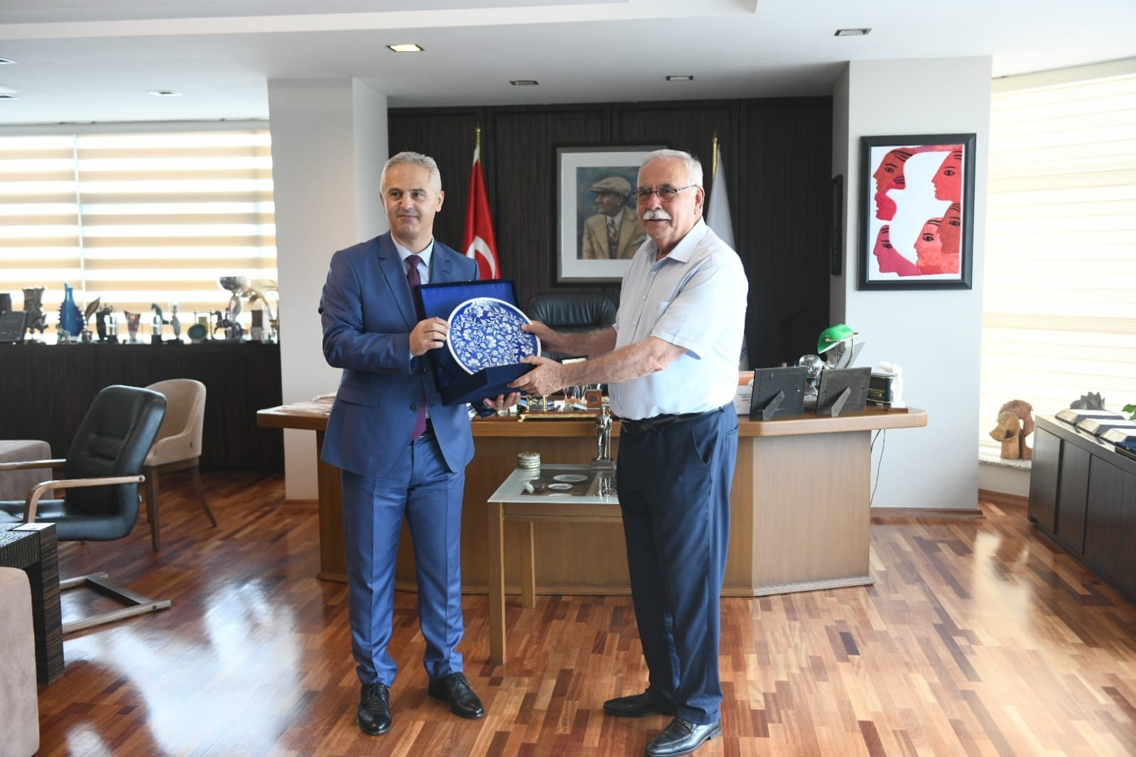 Baronun yeni yönetiminden ziyaret