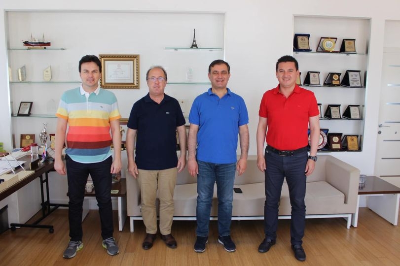 Başkanlardan başkana ziyaret