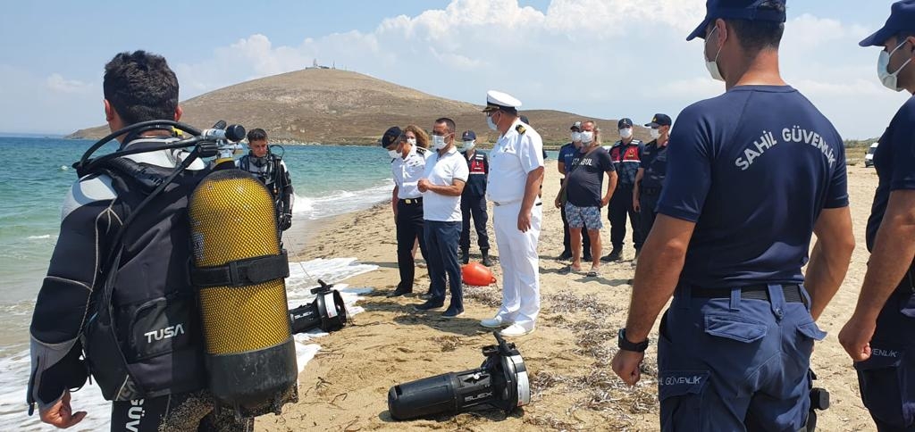 Vali İlhami Aktaş, arama çalışmalarını yerinde inceledi