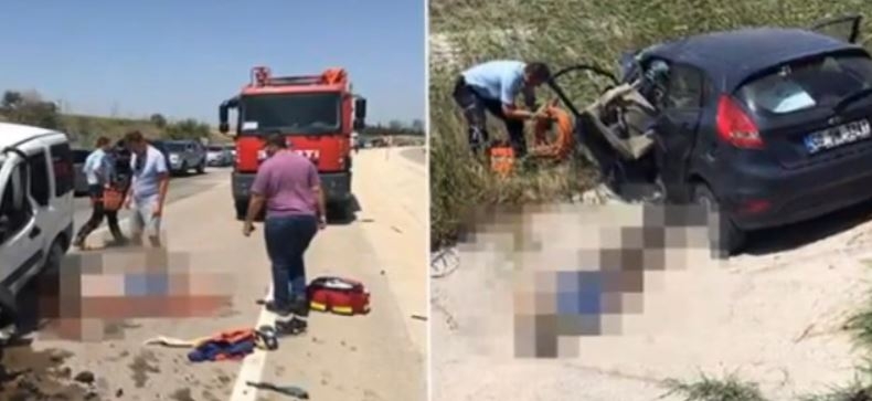 Gelibolu’da feci kaza: 2 ölü