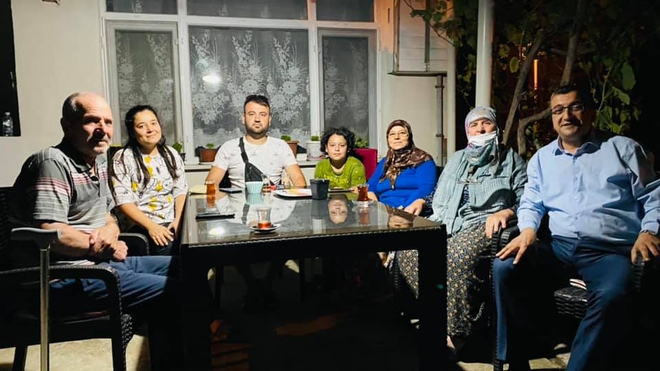 Çat kapı ziyaret!