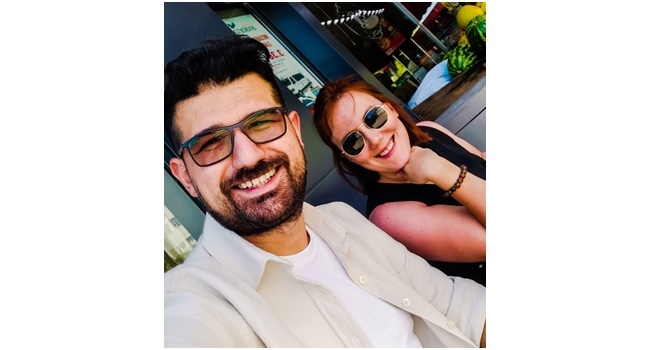 Aydın çifti yıl dönümlerini kutladı
