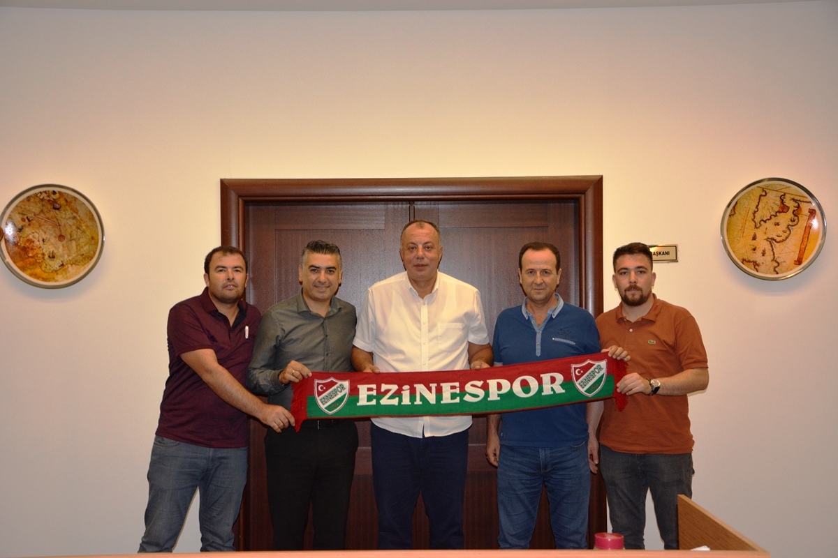 Ezinespor’dan Semizoğlu’na ziyaret