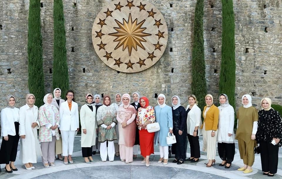 Kevser Turan, Emine Erdoğan’ın davetine katıldı