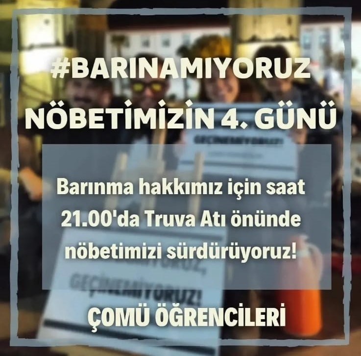 Nöbetleri devam ediyor