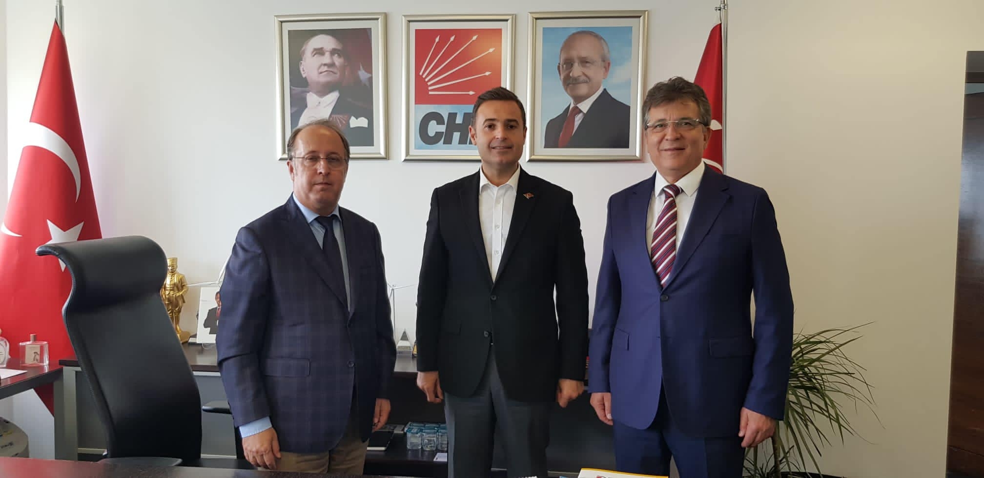 CHP Genel Merkezine gittiler