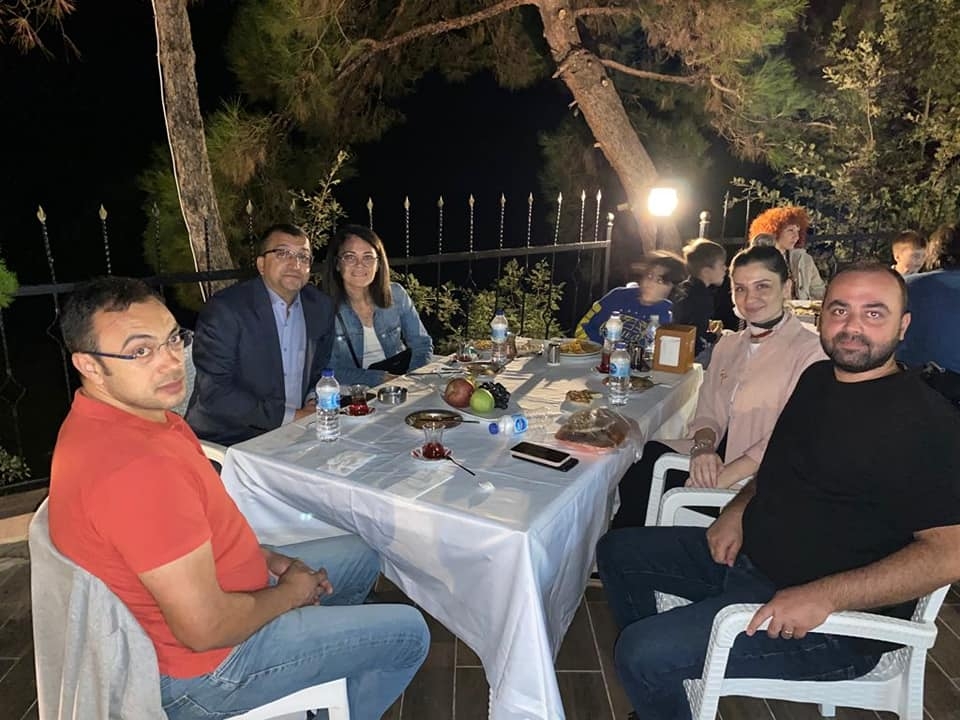 Zabıtalar için yemek düzenlendi