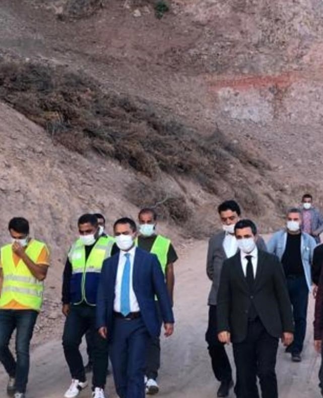 Vali Aktaş, tartışmaların odağındaki projeyi inceledi