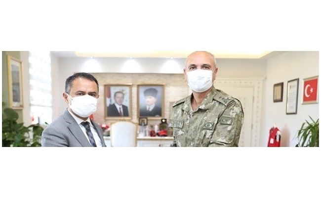 Tümgeneral’dan Vali Aktaş’a ziyaret