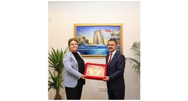 Bakan Yanık, Vali Aktaş’la görüştü