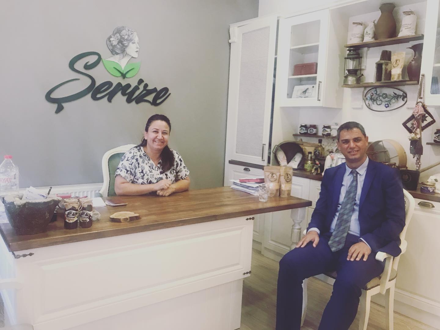 ‘Şerize’yi ziyaret etti