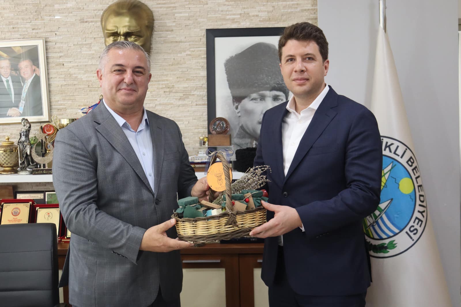 Kızılgüneş’ten Oruçoğlu’na ziyaret
