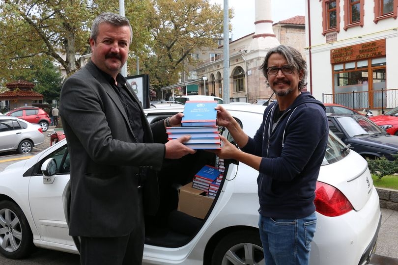 Kitap desteğinde bulunuldu