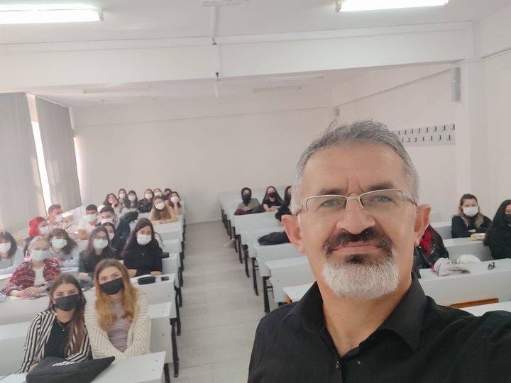 İlk ders selfiesi