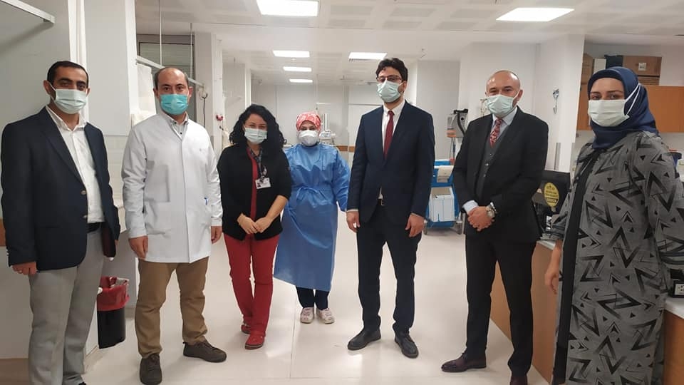 Sağlık Müdürü servisleri inceledi