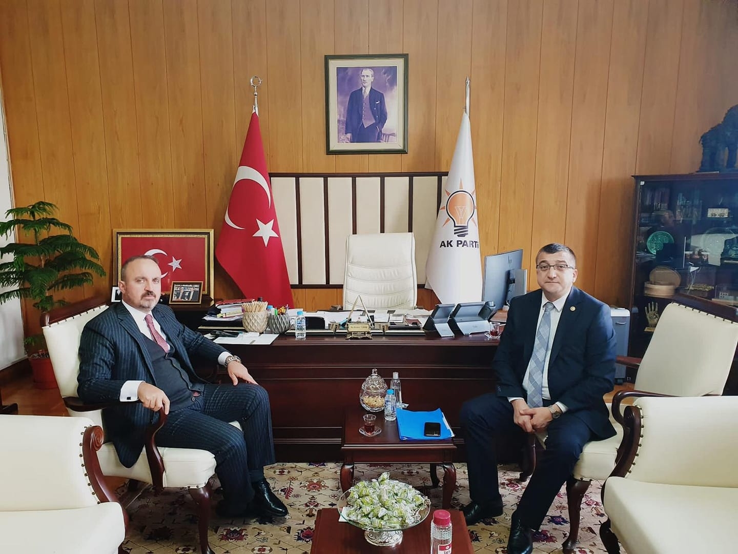 Bülent Turan ve Bülent Öz bir araya geldiler