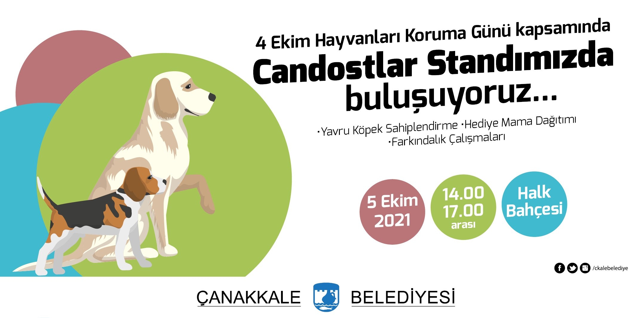 Can dostlar için stant açılıyor