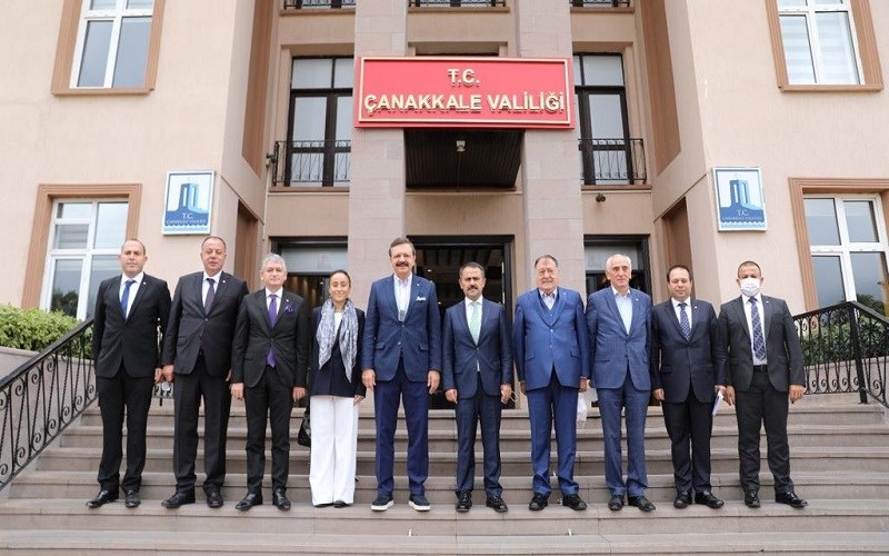 Hisarıklıoğlu’ndan Çanakkale temasları