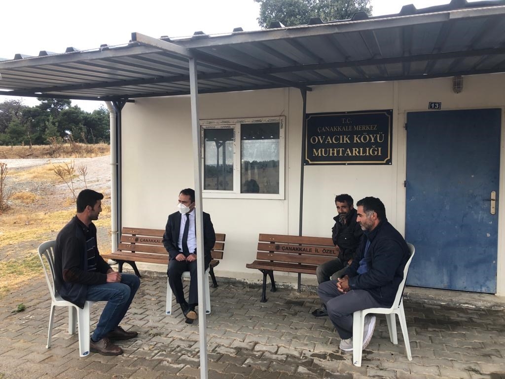Vali Aktaş’ın köy ziyaretleri sürüyor