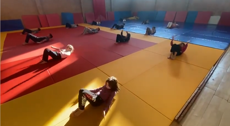 Judo antrenmanları sürüyor