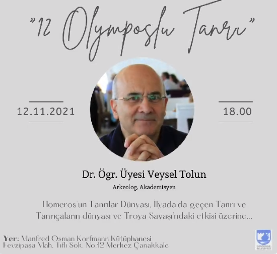 12 Olimpos tanrısı konuşulacak