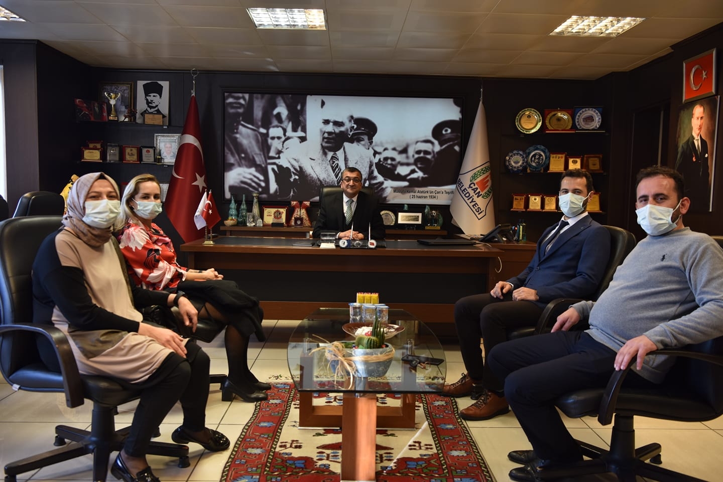 Başhekimden Bülent Öz’e ziyaret