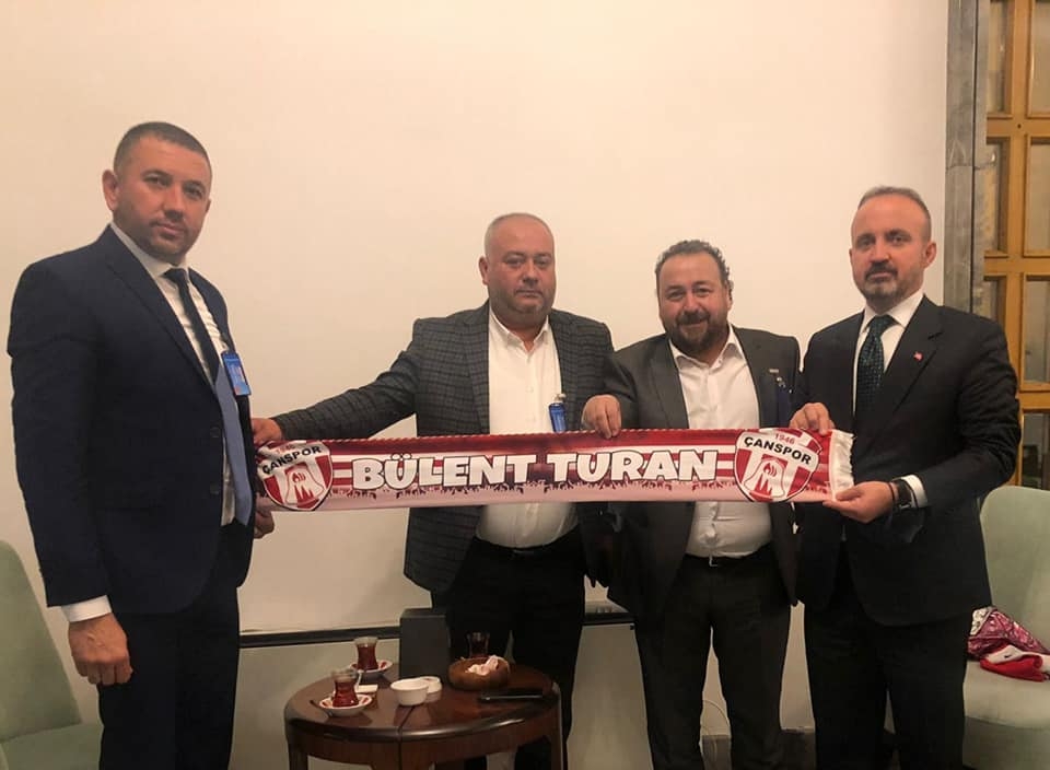 Bülent Turan Çanspor’u ağırladı