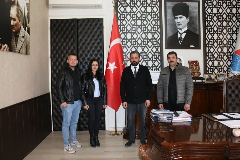 Başkan Uygun’u ziyaret ettiler