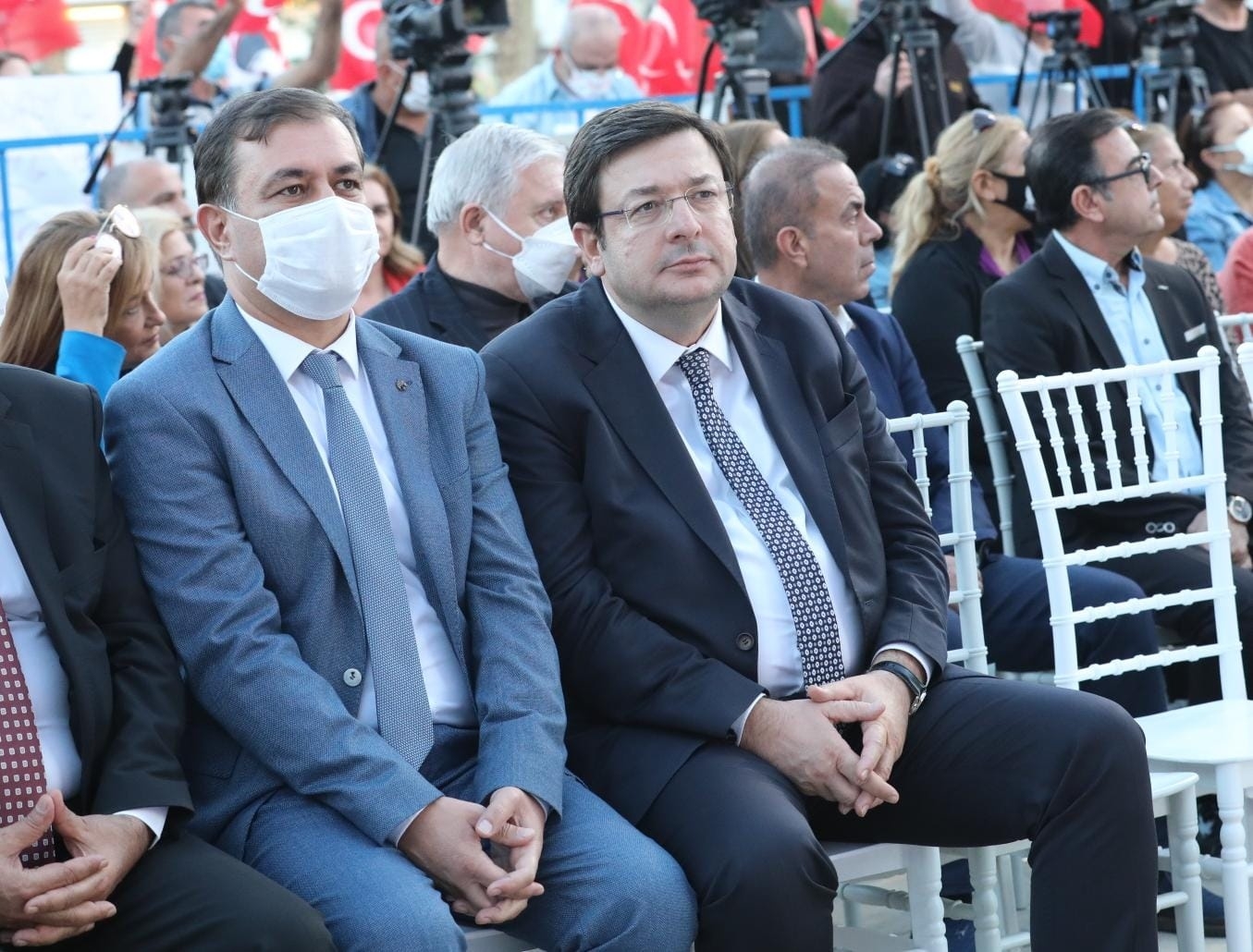 Döşemealtı’nda toplu açılışa katıldı
