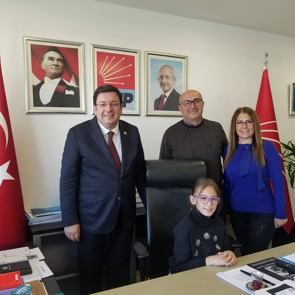 Erdal Gezen’den Muharrem Erkek’e ziyaret