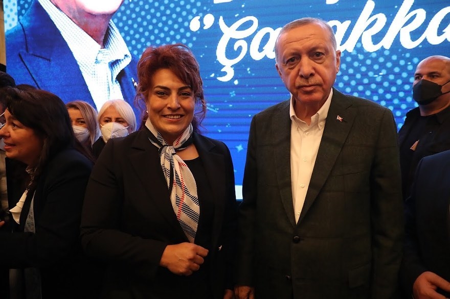 Cumhurbaşkanı’na helva ikram etti